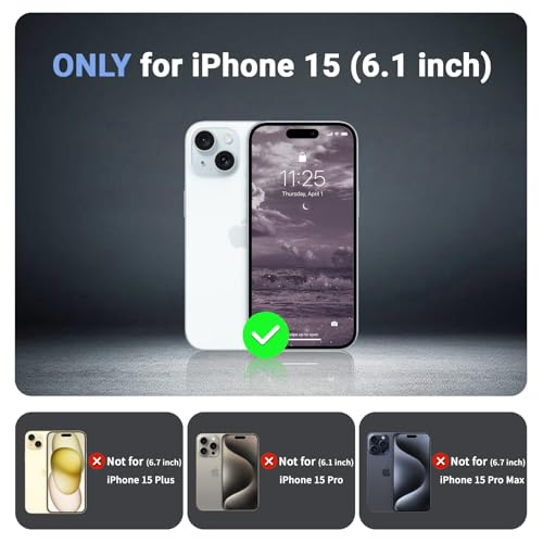 jaroco Magnetic for iPhone 15 Case Heavy Duty Protection Wine Red by jaroco - Used condition - Image 6