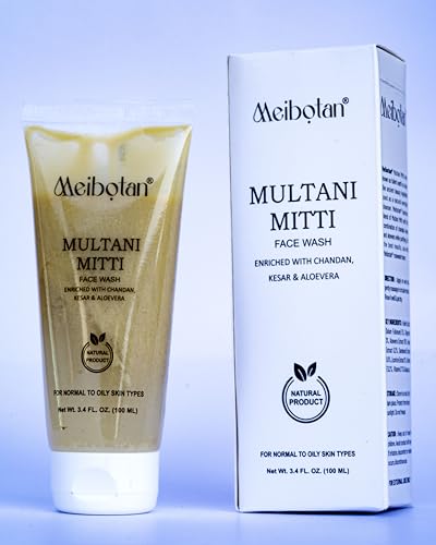 Image of Multani Mitti Face Wash with Multani Mitti & Oil Control & Acne - 100 ml | Suits All Skin Types | Hydrating & Gentle | Paraben-Free | No Silicones | Sulphate-Free