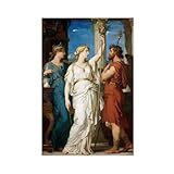 IYQTAGGH Poster mit griechischer Aphrodite, Leinwandposter, 