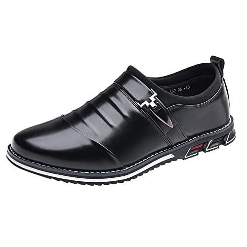 Zapatos de negocios cómodos para evitar el cansancio con diseño transpirable de hombre