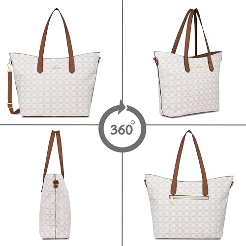 Image of Lavie Women's Hailon Tote Handbag | Tote Bag for Work | Ladies Purse | Stylish Shoulder Bag | Gift for Women