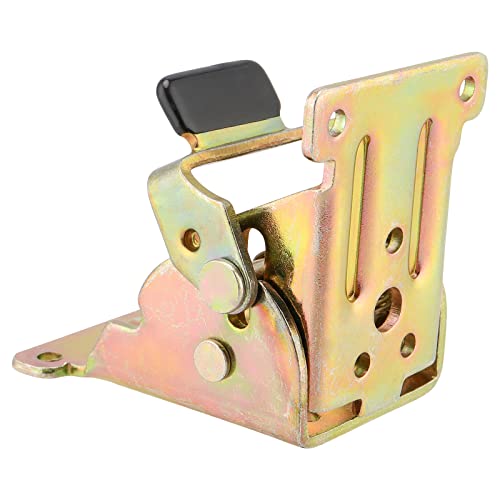 PINGEUI 8 PCS Foldable Support Bracket, 0-90 Degree Lock Extension Support with Screws, Heavy Duty Self-Lock Hinge for Wall Shelf, Table, Folding Workbench, 500 Lbs Loading Capacity, Gold - Thumbnail 6