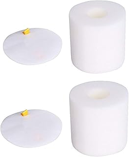 Eztronics Corp 2 Sets Foam & Felt Filters Kit for Shark Rotator Powered Lift-Away NV650 True Pet NV650W NV652 NV750W Lift-Away Deluxe NV751 NV651 Part #: XFF650 & XHF650 (2)