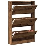 【Design stylé :】 La finition usée du bois et les lignes simples apportent du charme rustique, parfait pour n’importe quel intérieur.