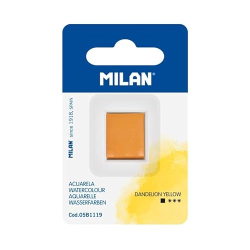 MILAN® Aquarell-Nachfüllpackung im Halb-Godet, gelb Löwenzahn