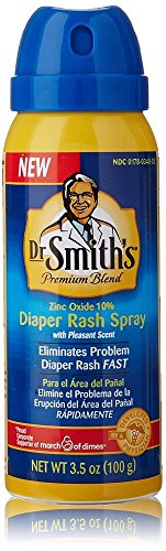 Dr. Smith's Diaper Ointment Rash Spray, 3.5 Ounce