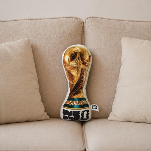 MESUCA Official FIFA World Cup 2026 Trophy Plush Pillow, 14.5 Inch, Soft Decorative Throw for Soccer Parties, Fan Merchandise by MESUCA - Image 8