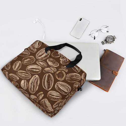 ALAZA Maletín Coffee Beans para Laptop 13 a 15.6 pulgadas miniatura 7