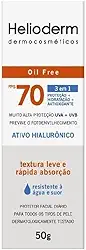 Protetor Facial Diário Helioderm Oil Free FPS 70 Sem Cor 50g
