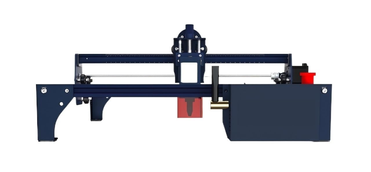 Máquina de Grabado Láser Grabador Láser Con Control Wifi, Máquina Cortadora De Vidrio, Metal, Madera Y Cuero, Herramientas Carpintería, Enrutador CNC para Madera Metal Acrílico