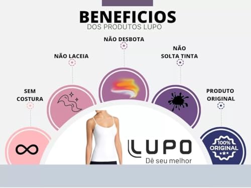Lupo Básica, Blusa Feminino, Branca (White), G