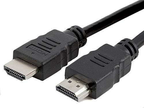 SatelliteSale Digital High-Speed 2.0 HDMI Cable 4K/60Hz 18Gbps PVC 2160p Black Cord Universal Wire 6 Feet