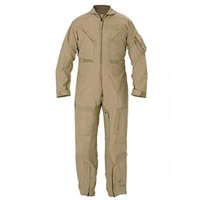 Propper Mens CWU 27P Nomex Flight Suit, AF Tan, 34 Short
