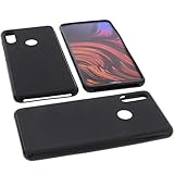 foto-kontor Hülle kompatibel mit TP-Link Neffos X20 Tasche Gummi TPU Schutz Handytasche schwarz