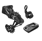 SRAM S500 Eagle AXS Upgrade Kit - Rear Derailleur W/Protector, AXS Battery, AXS POD Controller, Eagle Powerlock, Charger, Chain Gap Tool