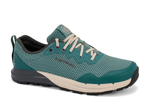 Astral TR1 Mesh 2.0 Hiking Shoes - Men's & Women's Lightweight, Breathable Trail & Water Shoes for Hiking & Backpacking - Silver Pine - Men's 12/Women's 13