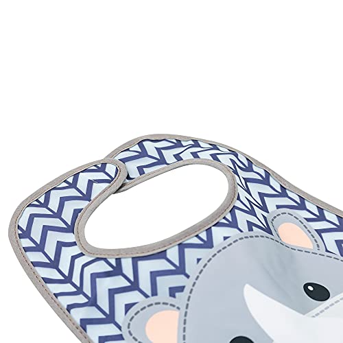 Babador Impermeavel Com Bolso Rinoceronte, Clingo, Rinoceronte, C5066