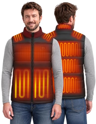HOOHEAT Men Heated Vest With Battery