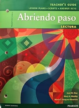 Paperback Abriendo Pasos, Lectura, TEACHER'S GUIDE (TEACHER"S guide to accompany the text book,) Book