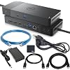 Dell Pro Thunderbolt 4 Smart Dock SD25TB4 130W Power Delivery Includes Zoomspeed Display Port Cable + Zoomspeed HDMI Cable + Ethernet Cable + Cleaning Cloth + Supports Up to Four 4K 60Hz Displays