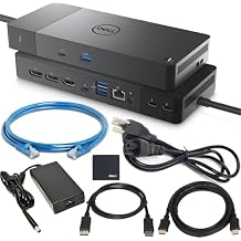 Dell Pro Thunderbolt 4 Smart Dock SD25TB4 130W Power Delivery Includes Zoomspeed Display Port Cable + Zoomspeed HDMI Cable + Ethernet Cable + Cleaning Cloth + Supports Up to Four 4K 60Hz Displays