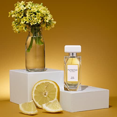 Pinrose Perfumes Sun Saint - Eau De Parfum Fragrance Spray For Women - Clean, Vegan, Cruelty-Free, And Hypoallergenic Scent With Essential Oils - Notes Of Lime, Sea Salt, Sun-Warmed Coconut Wood, Eucalyptus, Sandalwood And Cashmere Musk #TOP3