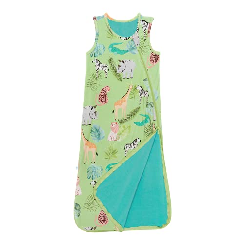 Posh Peanut Baby Wearable Blanket - Newborn Sleeveless Ruffled Sleep Bag - Viscose From Bamboo Infant Wear - 1 Tog (Safari Animals, 6-18 Months) #TOP1