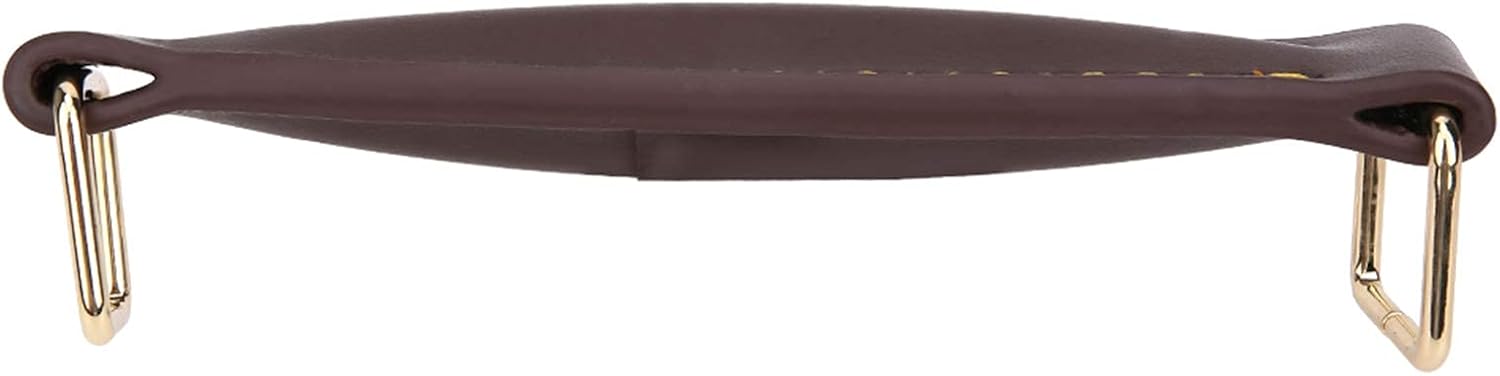 Guitar Amplifier Handle Adjustable Replacement Strap PU Leather Amp Handle with Internal Steel Reinforcement for Guitar Amp Speaker (Brown)