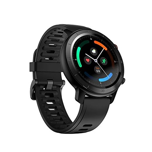 Ticwatch GTX Fitness smartwatch för kvinnor och män, med 10 dagars batteritid, IP68-skyddsklass, pulsövervakning, sömnspårning, kompatibel med iPhone och Android-mobiltelefoner.