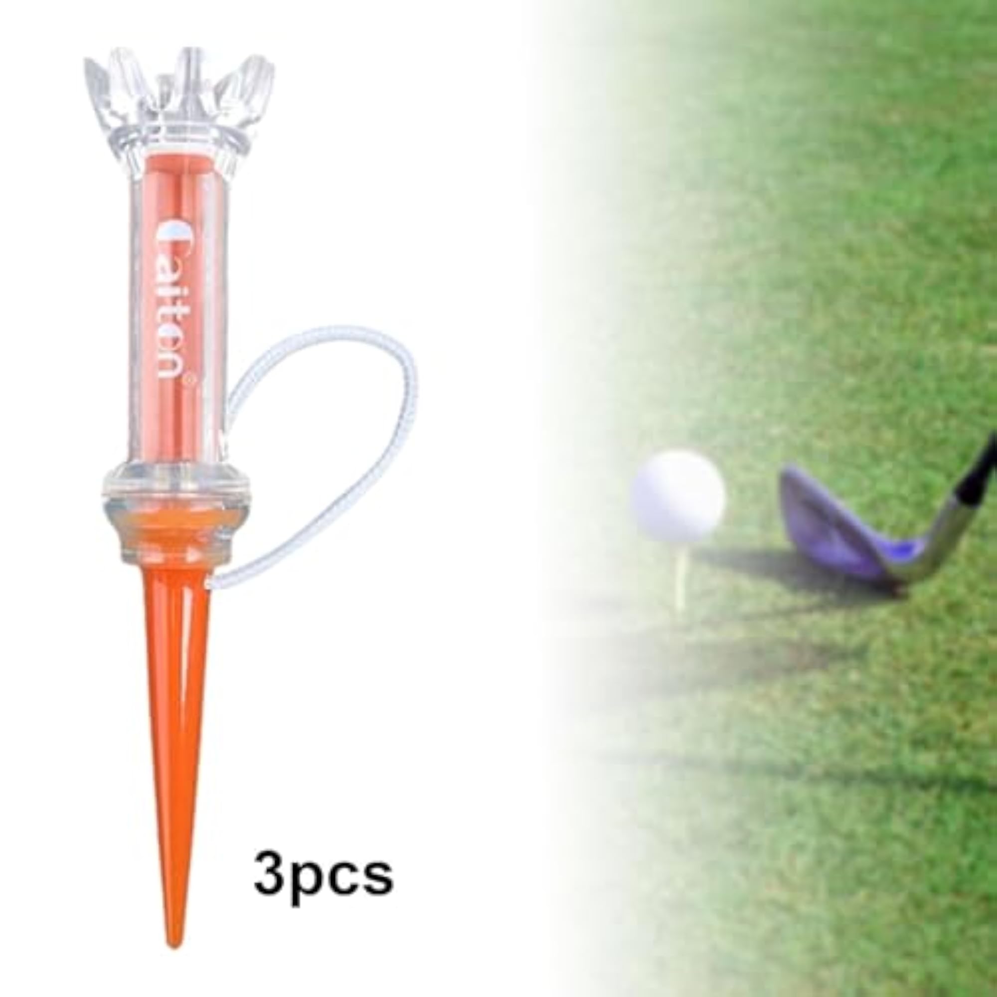 3X Magnetic Anchor Low Friction Golf Tees for Sports
