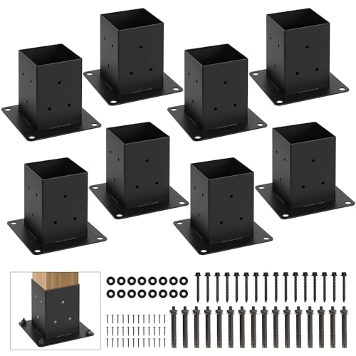 WIMART 4x4 Deck Post Base