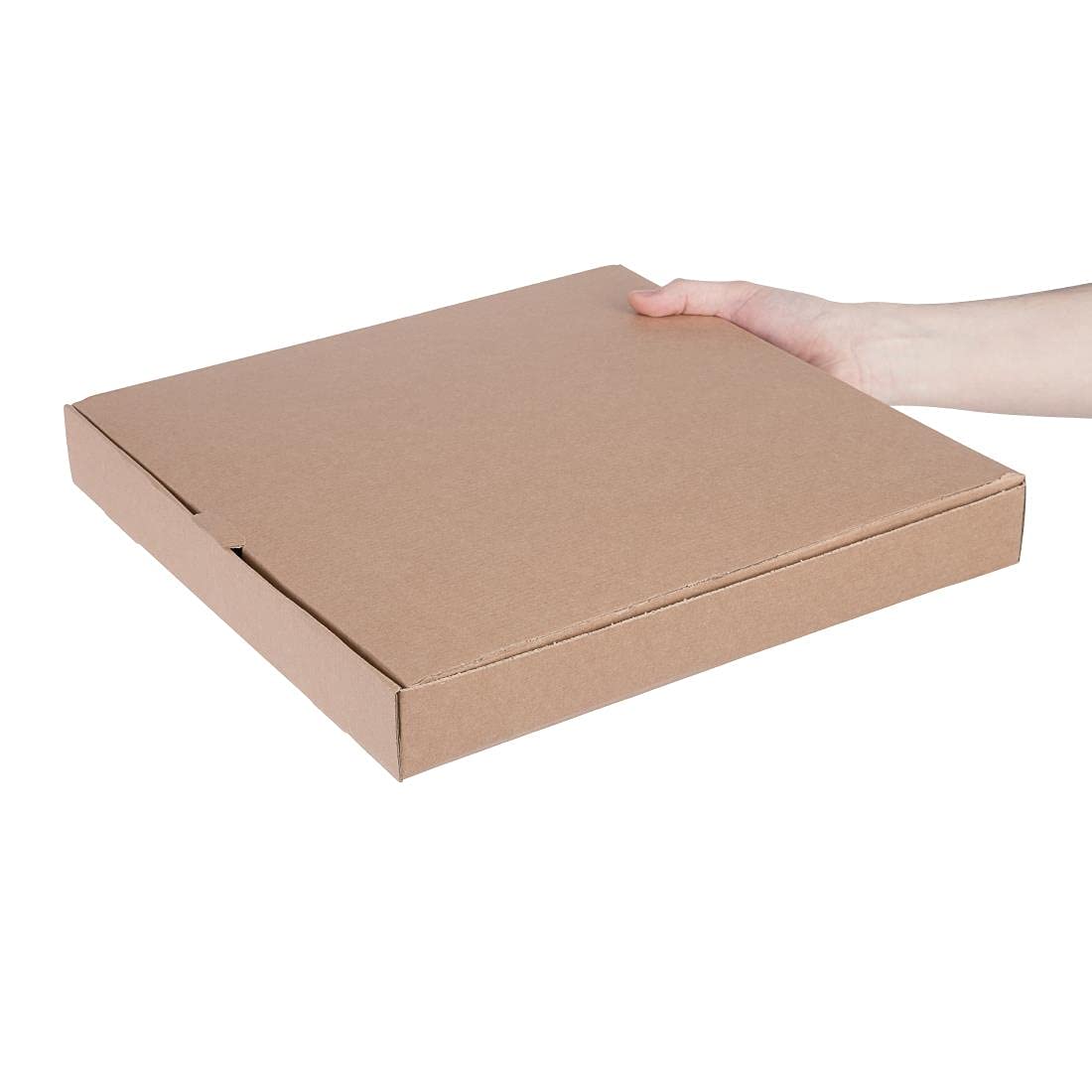 Fiesta - Paquete de 50 cajas de pizza de papel Kraft de 35,6 cm, DC725