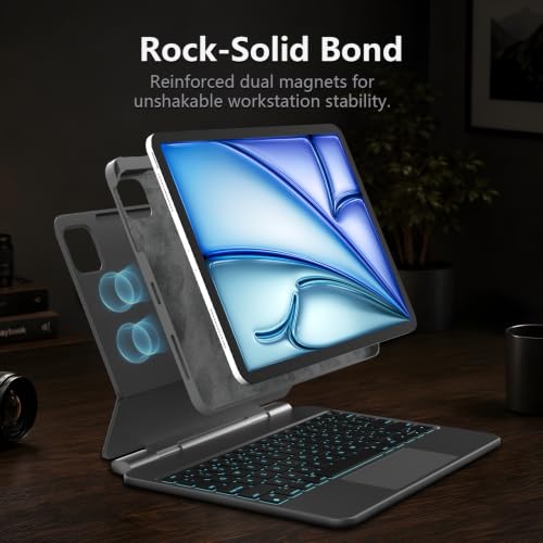 LAUDTEC Keyboard Case for iPad Air 11-inch, (M4/M3/M2),Integrated USB-C Hub by LT LAUDTEC - Used condition - Image 7