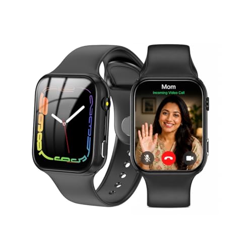 Image of SeTracker 'L1 Lite' Kids Smart Watch for Boys Girls | 4G /5G SIM Support, Video Calling, Location Tracker | App Control, Safe Zone Alert, SOS, Voice Chat | Smartwatch for Kids - Black