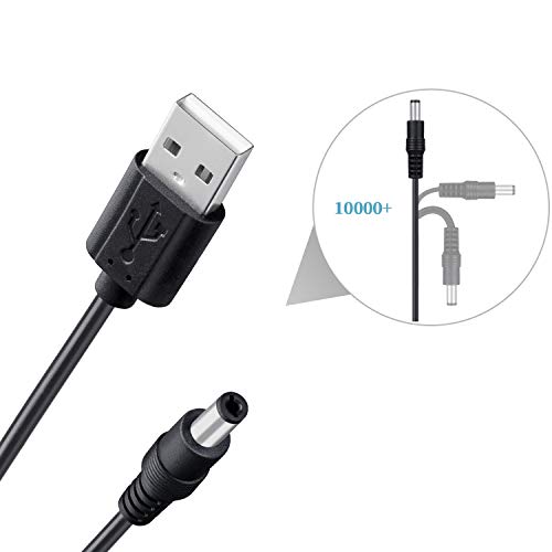 Adaptador de 8 puertos USB a CC de 5V a 12V y cable de alimentación para auriculares 7