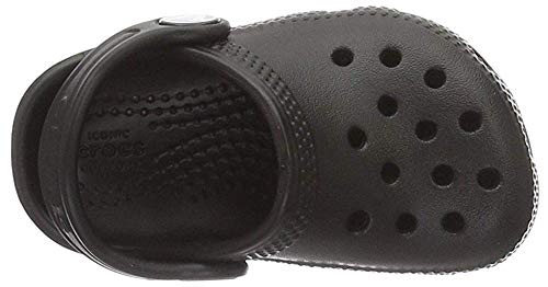 Sandália, Crocs, Classic Kids, Black, 34, Criança Unissex