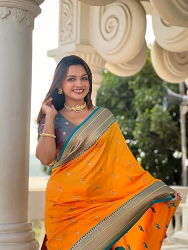 ALPHAFOX WITH DEVICE kanjivaram silk saree – image 5
