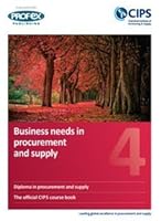 Business Needs in Procurement and Supply, D2 186124228X Book Cover