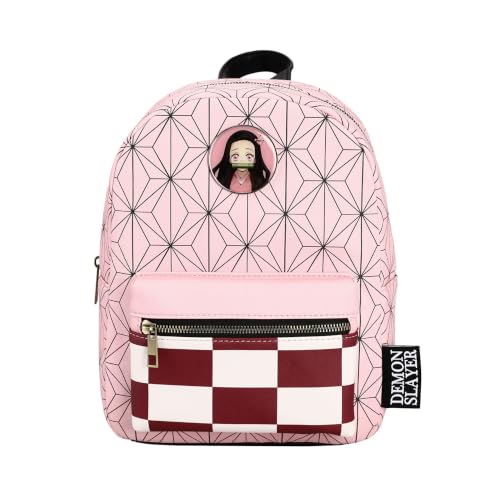 Bioworld Demon Slayer Mini sac à dos, Multicolore, Large, Nezuko