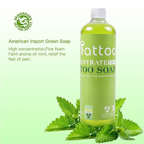 Buy Generic Import Green Soap Tattoo Cleaning Solution Natural For Skin
