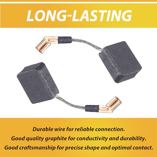 20 Pack N257540 Replacement Electric Motor Carbon Brushes Compatible with Dewalt Angle Grinder DWE402 DWE4214