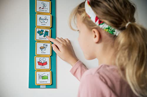 Visual Schedule For Home Visual Wall Planner By Create Visual Aids For Autism, Adhd, Aspergers, Send, Speech And Language #TOP1