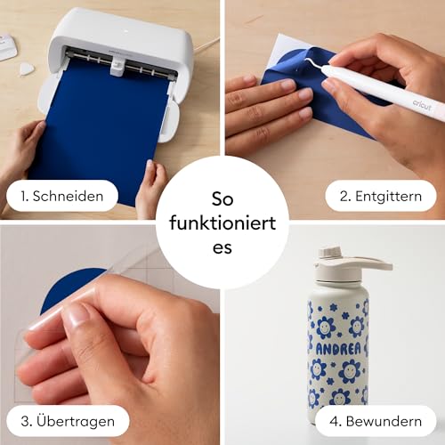 Cricut Smart Vinyl Permanent Joy Xtra 24,1 x 91 cm (Matte, Champagner)