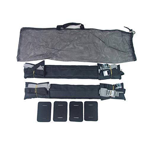 Barras de teto de carro macias universais para prancha de surfe? Suporte de bagagens para carros de