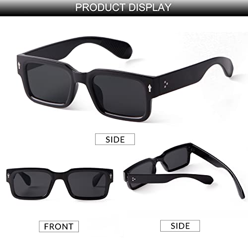Sunglasses Women Men Sunglasses Womens Polarized Vintage Retro Round Square Trendy Y2K Rectangle Shades UV Protection2