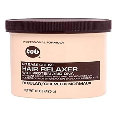 TCB Professional No Base Creme Hair Relaxer Regular Strength Cover