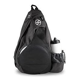 Infinite Discs Slinger Deluxe Disc Golf Backpack for Quick Disc Storage, 12 Discs in Your Bag (Charcoal Black)