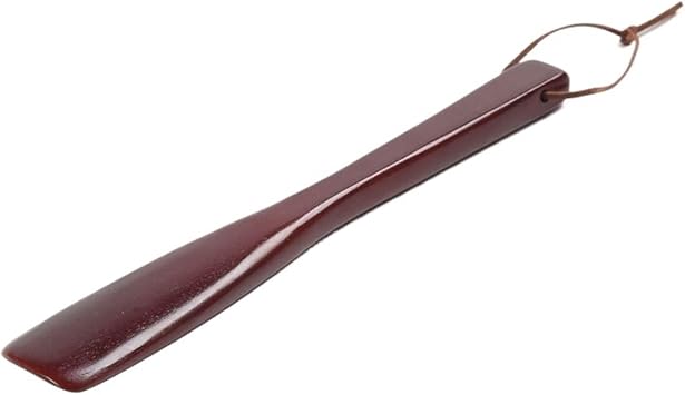 WaLdor Shoe Horn 21 cm Wooden Shoe Horn, Flexible Shoe Horn with Long Handle, Useful Shoe Lifter, Professional Shoe Horn, DIY Tools Shoe Lifter Color B-21cm