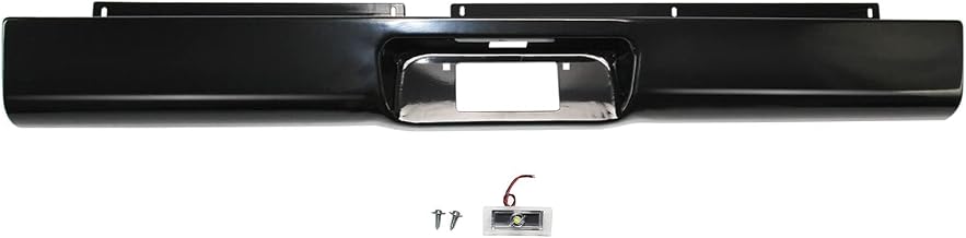 Rear Bumper Roll Pan Steel w/LED Light For 1997-2004 Dodge Dakota Fleetside