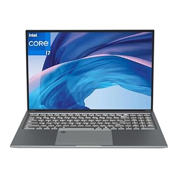 Morostron 2025 Gaming Laptop with Backlit Keyboard and Finger Print,16-inch 2.5K 2560 * 1600 Gaming Display with Core i7 up to 3.9GHz,16GB RAM 1TB SSD Laptop Computer with Metal case